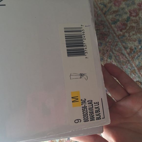 Tall Black Heeled Boots - Picture 7 of 8